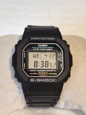 Casio G Shock Digital Matte black NWT